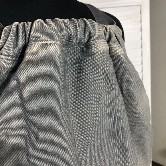 Y2K You Can't Trust Zombies Goth Grunge Gray Canvas Backpack - Picture 11 of 11